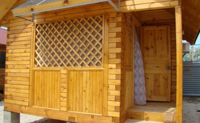 Домик на базе отдыха "Солнышко"