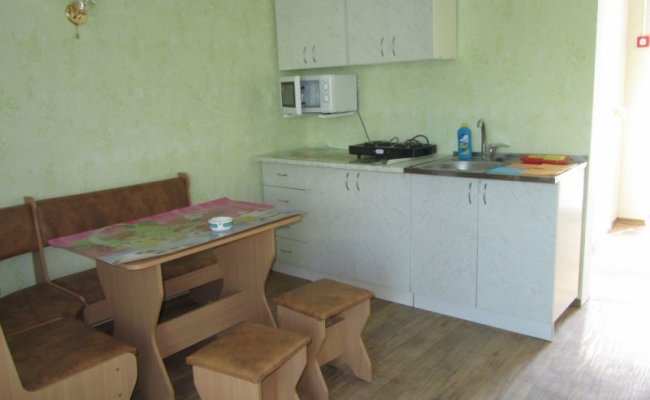 Кухня в номере Люск