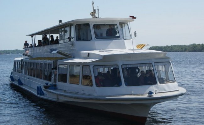 Прогулки по реке Днепр